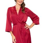 Korte ochtendjas model 204923 Donna