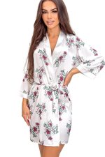Korte ochtendjas model 228595 Donna