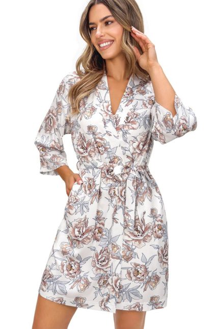 Korte ochtendjas model 228613 Donna