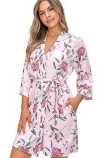 Korte ochtendjas model 228618 Donna
