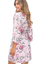 Korte ochtendjas model 228618 Donna - Afbeelding 3