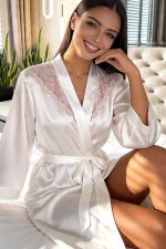 Korte ochtendjas model 228621 Donna - Afbeelding 2