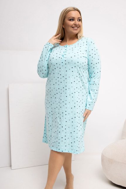 Nachtjapon Plus Size model 223302 Forever Pink