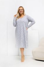 Nachtjapon Plus Size model 223307 Forever Pink - Afbeelding 2