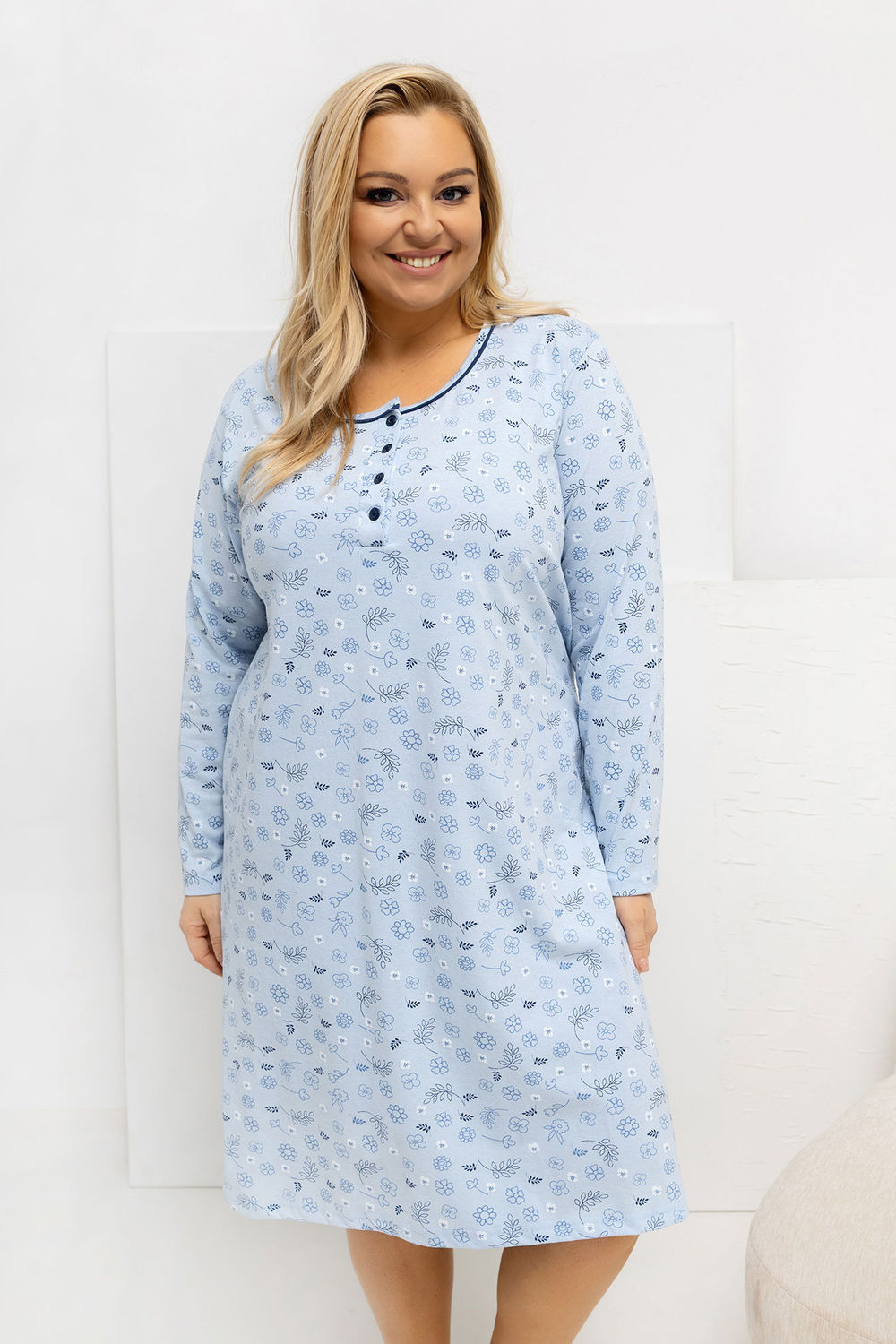 Nachtjapon Plus Size model 223308 Forever Pink Nachtjapon Plus Size model 223308 Forever Pink