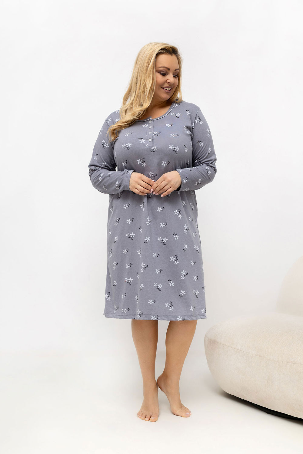 Nachtjapon Plus Size model 226134 Forever Pink Nachtjapon Plus Size model 226134 Forever Pink