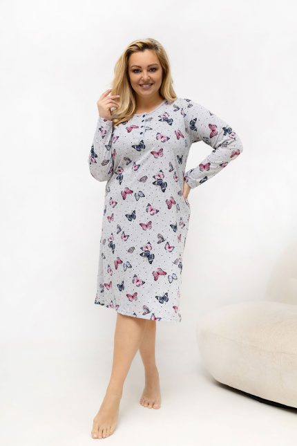 Nachtjapon Plus Size model 226135 Forever Pink