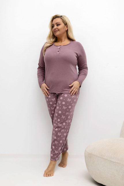 Plus Size Pyjama model 221185 Forever Pink