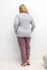 Plus Size Pyjama model 221187 Forever Pink - Afbeelding 2