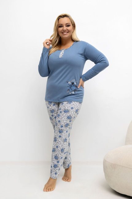 Plus Size Pyjama model 221189 Forever Pink