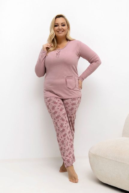 Plus Size Pyjama model 221193 Forever Pink