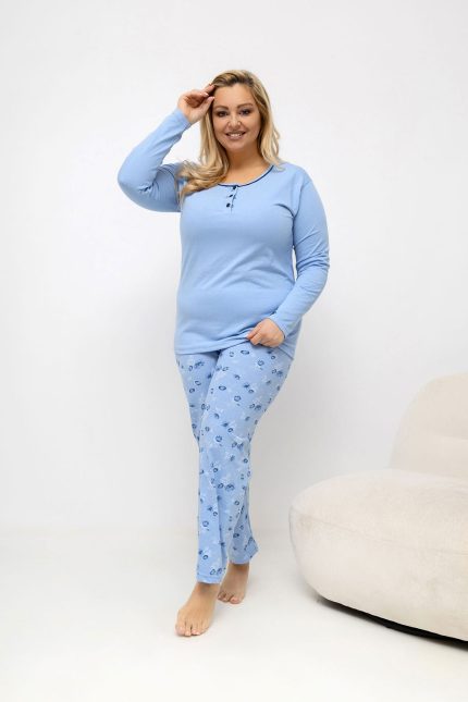 Plus Size Pyjama model 226133 Forever Pink