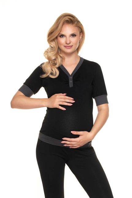 Zwangerschaps pyjama model 157824 PeeKaBoo